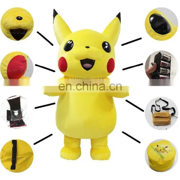 HI Giant Animal Inflatable Bear Mascot Costume for Adult photo-4