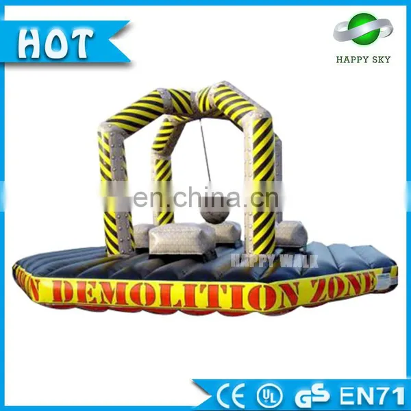 Cheap Price!! Inflatable Sport Game Equipment ,inflatable Wrecking Ball Game for Kids to Play , Game Inflatable Platform photo-4