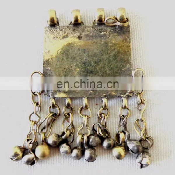 Homemade Afghan Fashion Vintage Necklace - Wholesale Afghani Tribal Pendant photo-4