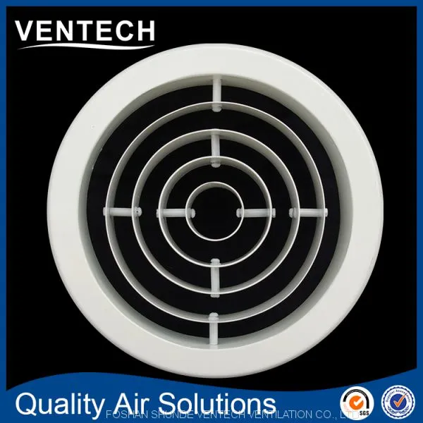 Ring air diffuser White Coated Round diffuser