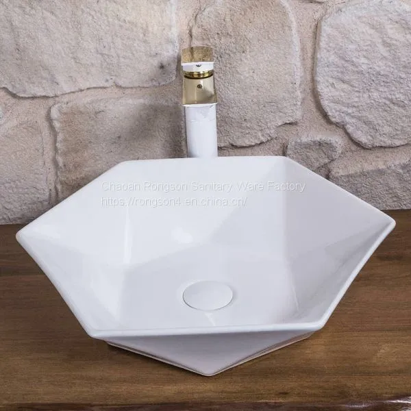Bathroom White Color Competitive Price Face Under Counter Wash Basin Sink photo-2