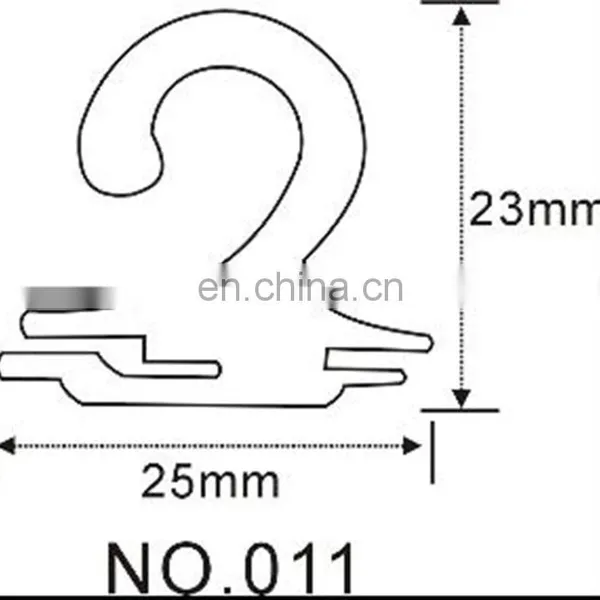 Small Display Plastic Hook for Socks/cardboard photo-3