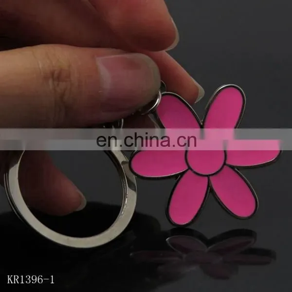 Metal Enameled Flower Keychain Most Popular for Girls photo-5