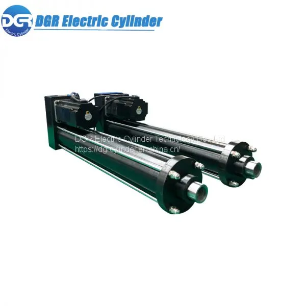 Speed And Position Adjustable High Positioning Accuracy Telescopic Electric Cylinder With Servo Driven photo-2