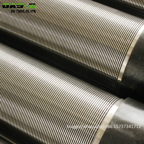 Stainless Steel Round Tube V Slot Filter Mesh Well Screens Pipes photo-4