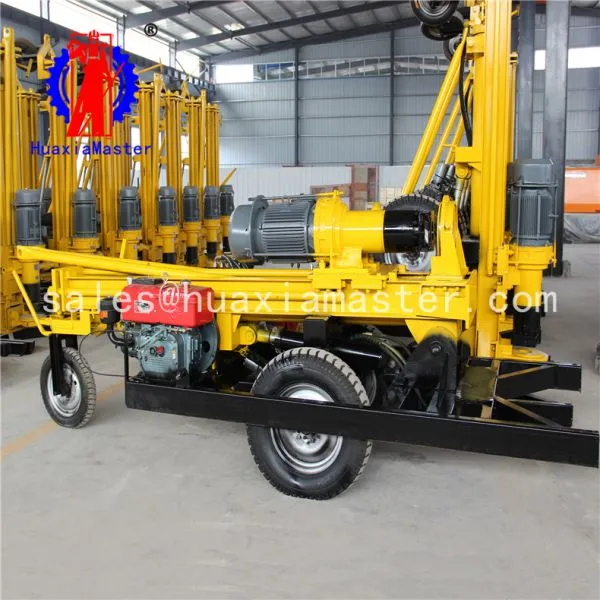 KQZ-200D Pneumatic-electric DTH Drilling Rig/Air Water Machine