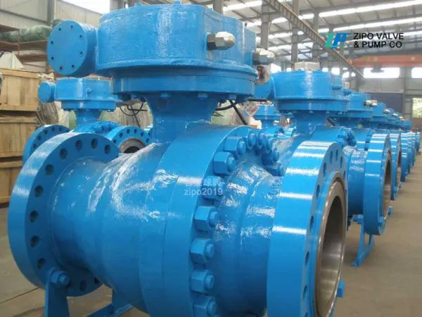API6D Stellite or Tungsten Carbide Overlaid Metal Seated Ball Valve photo-3