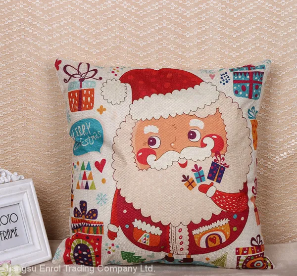 Christmas style home sofa pillow case