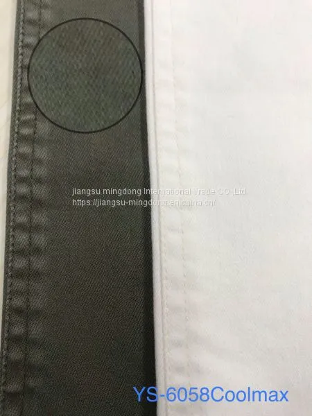 53%Cotton 24%Rayon 20%Coolmax 3%Spandex Peached Slub Twill photo-3