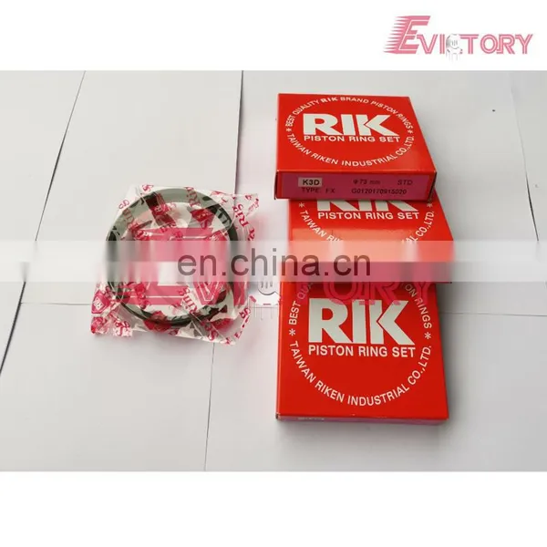 Mini Tractor K3D Piston and Piston Ring Set For Mitsubishi K3D photo-2