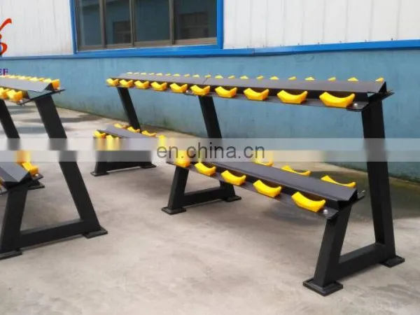 Gym Equipment Fitness Two Tiers Dummbell Set Storage Rack photo-5