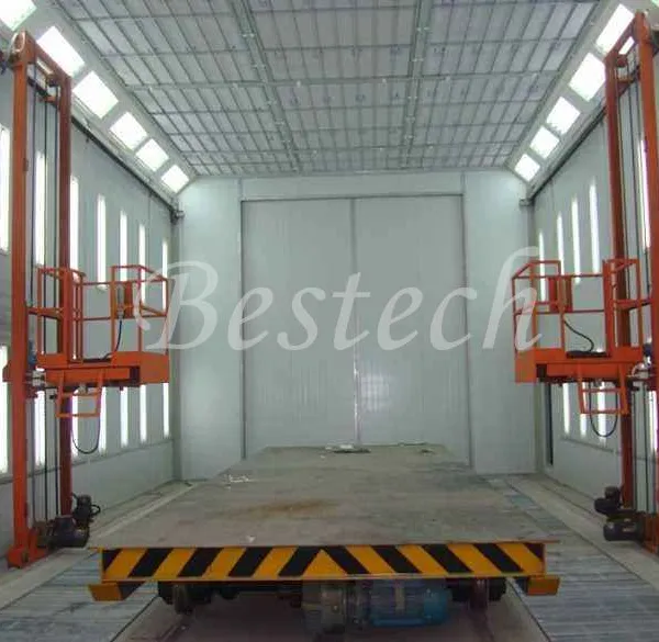 Container Sand Blasting Room Chamber With Mobile Trailers photo-2