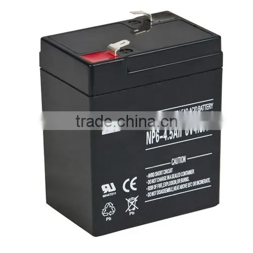 Free Maintenance 6v4ah 20hr Rechargeable Battery 6v4ah Lead Acid Battery 6v4ah