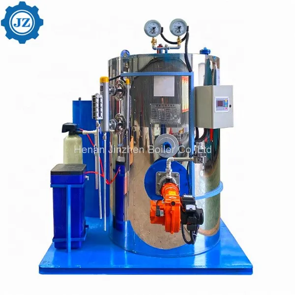 35-1000Kg/h Vertical Gas Oil Industrial Steam Boiler, Mini Steam Generator For Food Processing Machinery photo-2