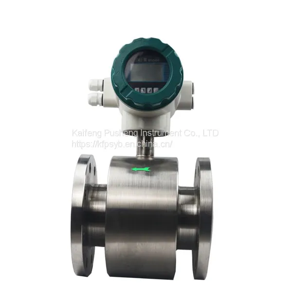 Water Treatment With Electromagnetic Flowmeter Pulp Treatment With Electromagnetic Flowmeter Pusheng Professional Production Supply