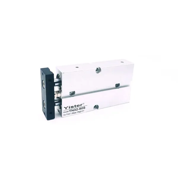 TN Series Aluminum Alloy Twin Rod Double Shaft Guided Pneumatic Cylinders for Masking Machine photo-2