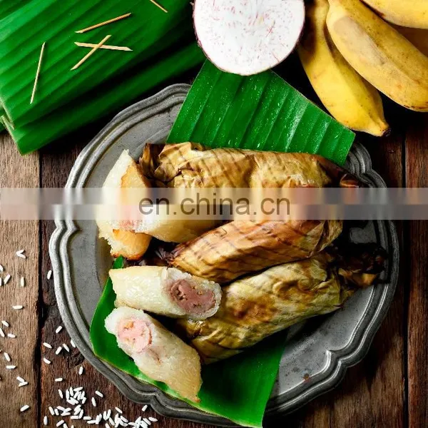 Grilled Banana Rice Cake, Grilled Taro Rice Cake