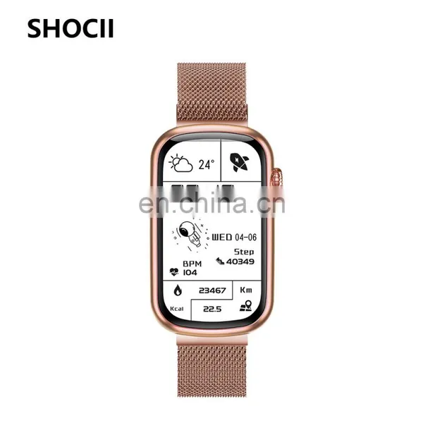 HM08 Smart Watch Bracelet Double Straps Weather Forecast Call Reminder Blood Pressure Oxygen Sport Waterproof Heart Smart Watch photo-3