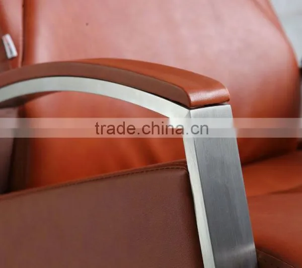 High Back Genuine Leather Luxury Chair Item A902 photo-4