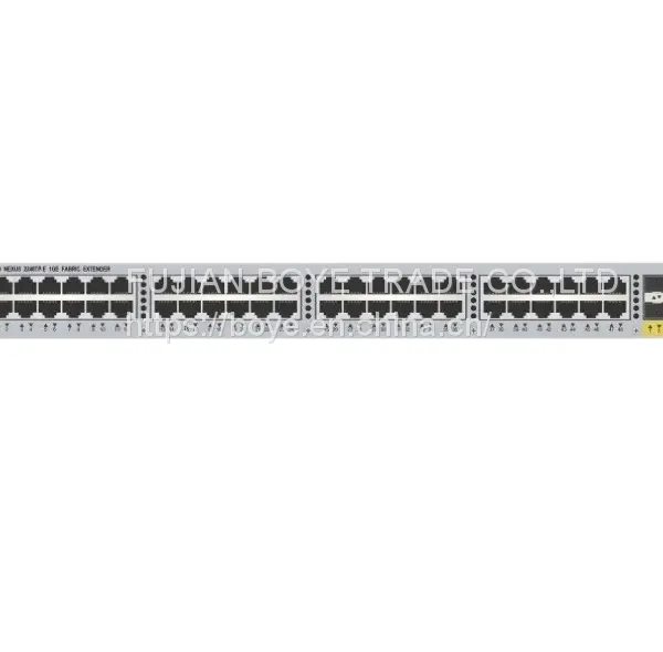 N2K-C2348UPQ N2000,10GE UP FEX; 48x1/10GE SFP+; 6x40G QSFP Nexus series data center access switches