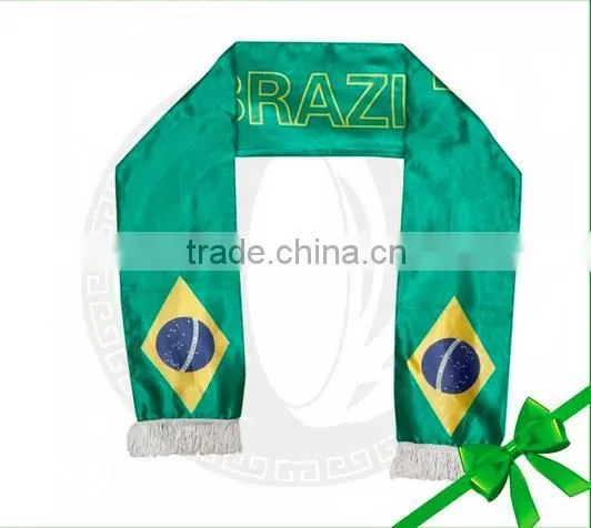 Polyester Printing World Cup Sports Team Promotional Football Fan Scarf photo-2