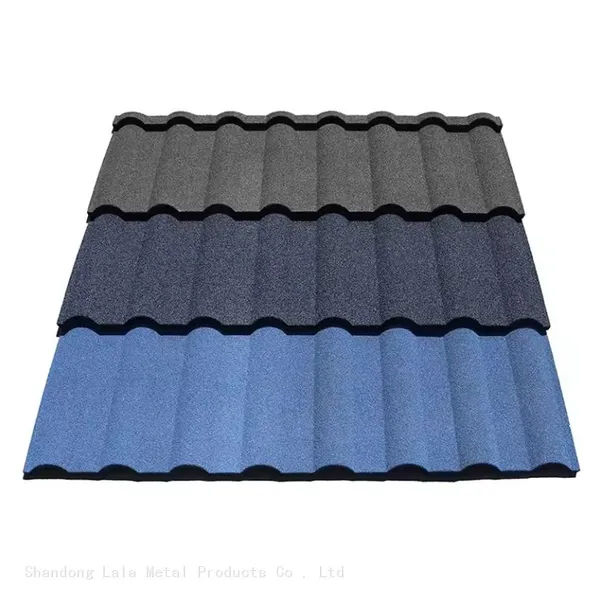 Stone Coated Metal Roofing Tile Prices in China Suppliers Dark Red Nigeria Stone Coated Steel Roof Tile photo-4