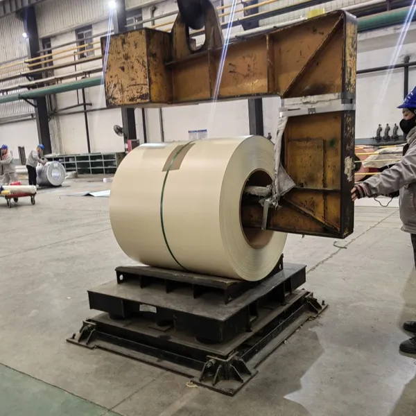 Boyuan Beige Coated Color Coated Aluminum Zinc Coating photo-2