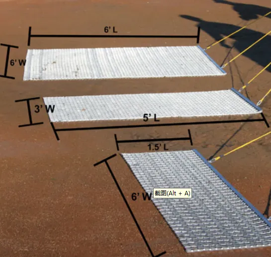 3ft X 4ft Zinc and Steel Field Surface Leveling Drag Mat photo-4