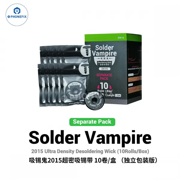 2UUL DW15 Solder Vampire Wick for CPU and Nand Tin Cleaning photo-3