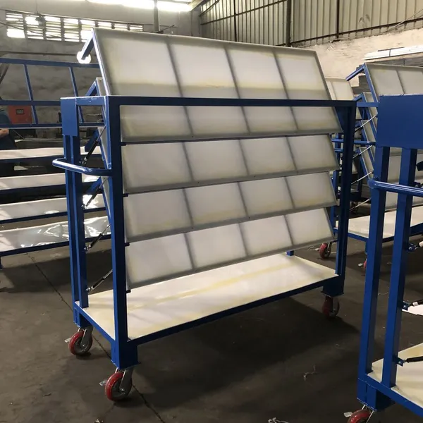 Heavy Duty Bottom Cover Turnover Trolley With 500kg Load Capacity