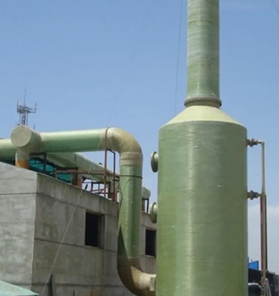 Chemical Waste Gas Acid-base Absorption Tower, Frp Acid-base Waste Gas Absorption and Washing Tower