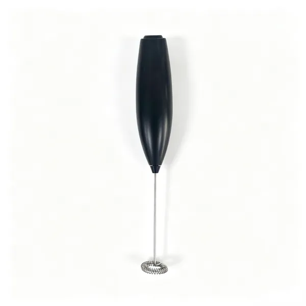 Handheld Electric Milk Frother Powered by 2 AA Batteries, Stainless Steel Whisk Coffee Foam Maker for Latte Cappuccino
