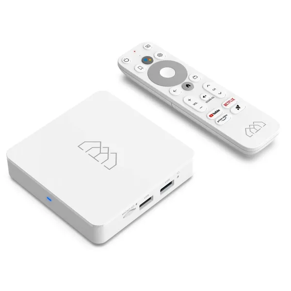 2026 Ruogood Google Certified TV Box homatic 4K HDR 2GB 32GB Amlogic S905Y4 Google tv android 11 Поддержка 2.4G/5.0G WiFi BT 5.1 для умного дома