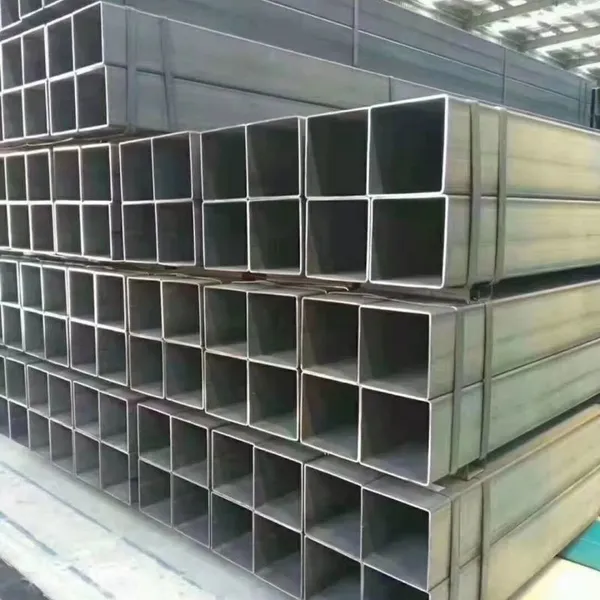 Factory Hot Dipped Galvanized Square Tube HSS SHS ERW Welded, Custom Cut Length With 3.1 MTC & SGS Certificate photo-3