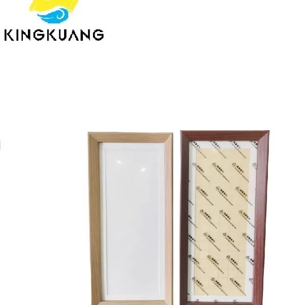 35*15cm Rectangle Photo Frame Burlywood Color Black Color Composite Frame