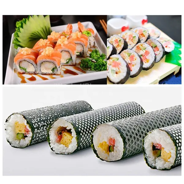 QD-JM50 High Quality Manual Sushi Machine 3 Sizes Maki Roll Maker Stainless Steel Sushi Press for Restaurant Use photo-4