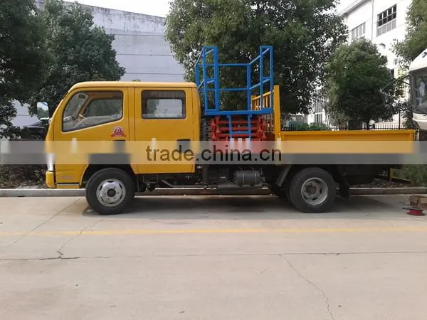 Dongfeng Truck Mounted Aerial Platform,4x2 Peru High Lifting Platform Truck photo-5