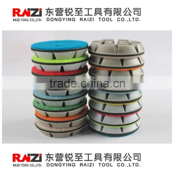 New Hybrid Diamond Concrete Floor Dry Polishing Pad photo-4