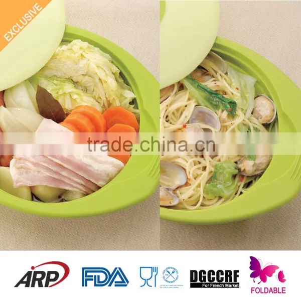 Hot Sale Foldable Silicone Steamer photo-5