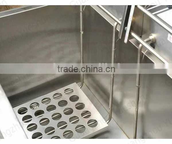 China Factory Freestanding Single Tank Double Basket Electrical Deep Fryer photo-3