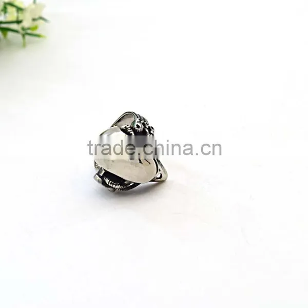 Latest Silver Fashion Jewelry 2016 Big Szie Ring Designs Stainless Steel Rings photo-5