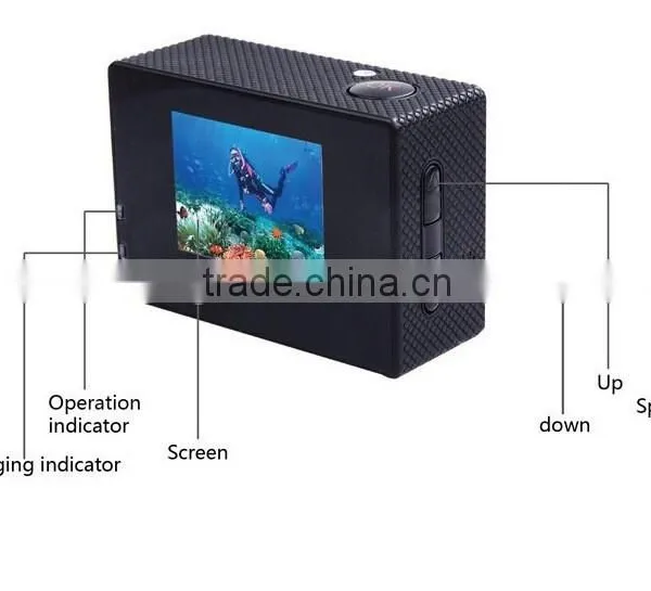 Hot Sale 2016 Mini Camera for Wifi Waterproof Action Camera