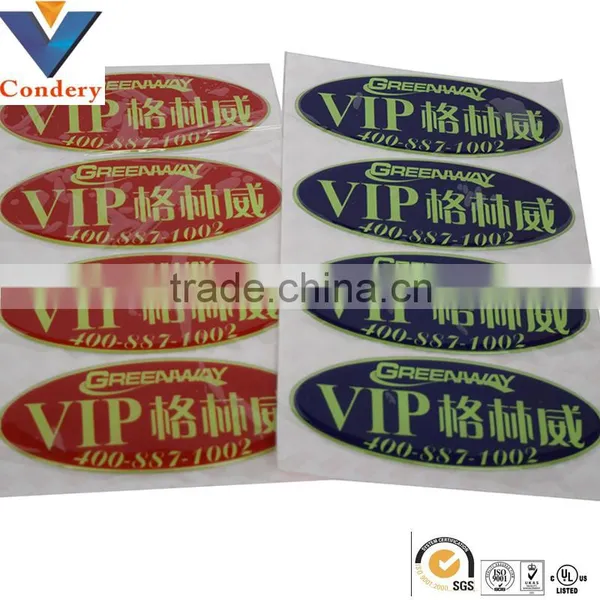 3D Crystal Stickers Labels Sticker Car Sticker Design Anti Radar Sticker photo-3