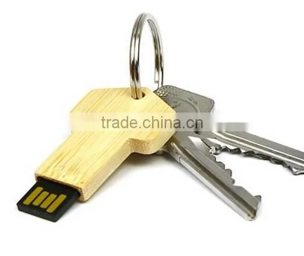 Wood Key Flash Drive Usb Memory 16Gb photo-2