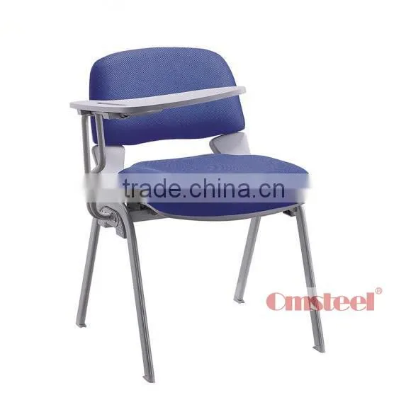 Fabric Tablet Training Chair, Training Room Chair With Writing Pad