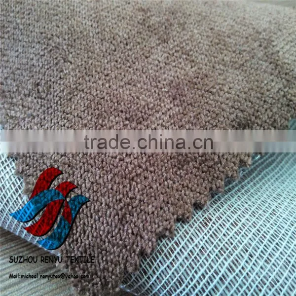 Jiangsu Factory Poly/Nylon Velveteen Corduroy Sofa Fabric photo-2