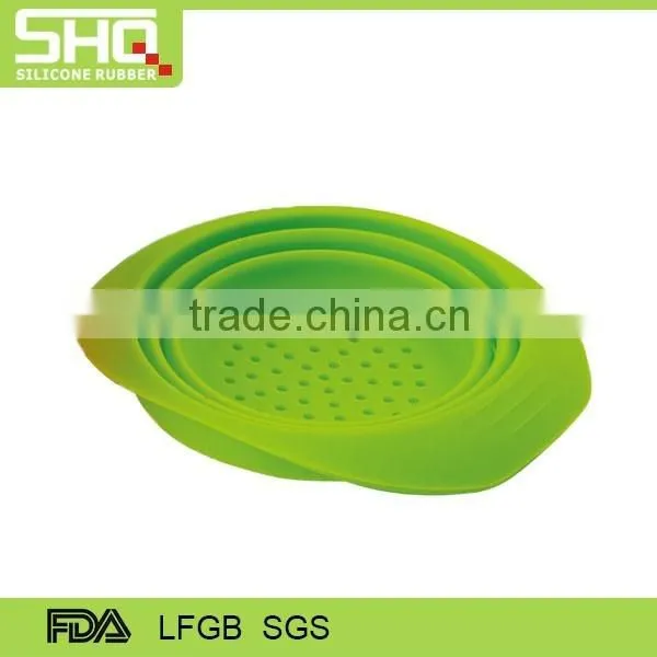 100% Food Grade Flexible Silicone Leakage Basket photo-4
