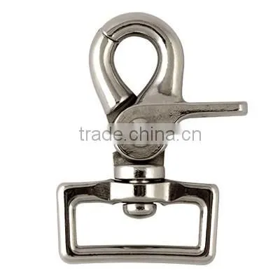 5015ZS Zinc Diecast Square Eye Dog Leash Snap Hook