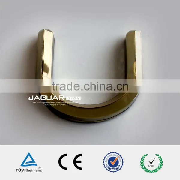 Custom Made Acrylic Polished Metal Effect Alpjhabet Letter Sign photo-4