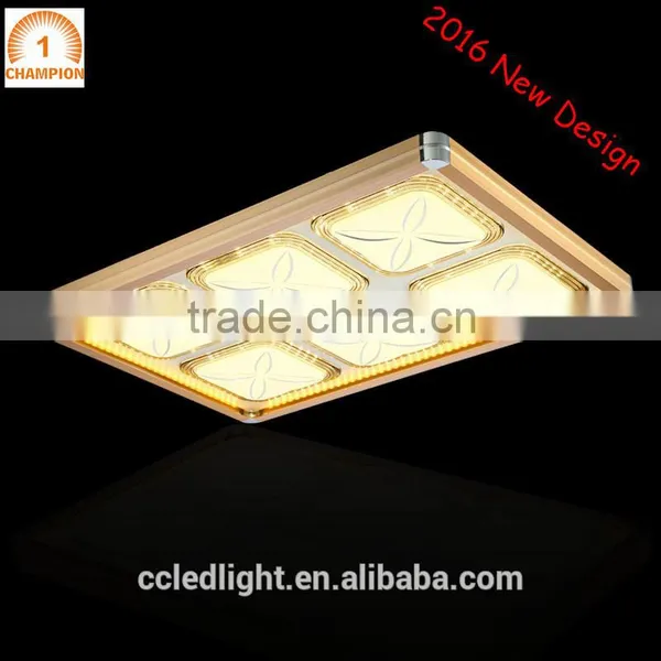 2016 New Design Led Ceiling Light Dimmer Square 750X750mm 60WX2 photo-3